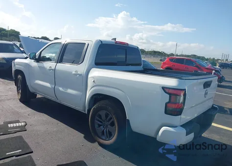 2025 Nissan Frontier Sv 4X2 from USA, damaged, VIN 1N6ED1EJXSN648188